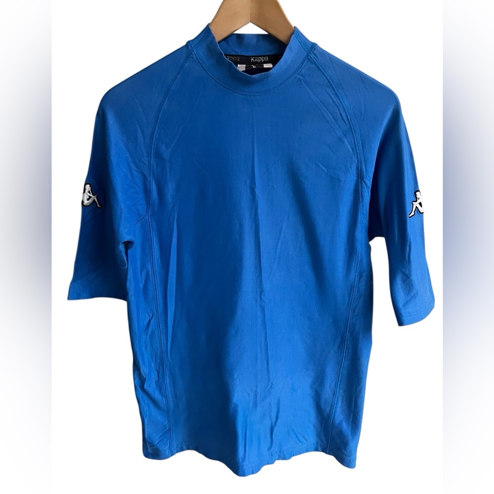 VTG KAPPA Italy Azzurri Jersey Shirt 2002 World Cup Sz L Logos Y2K Retro Euro